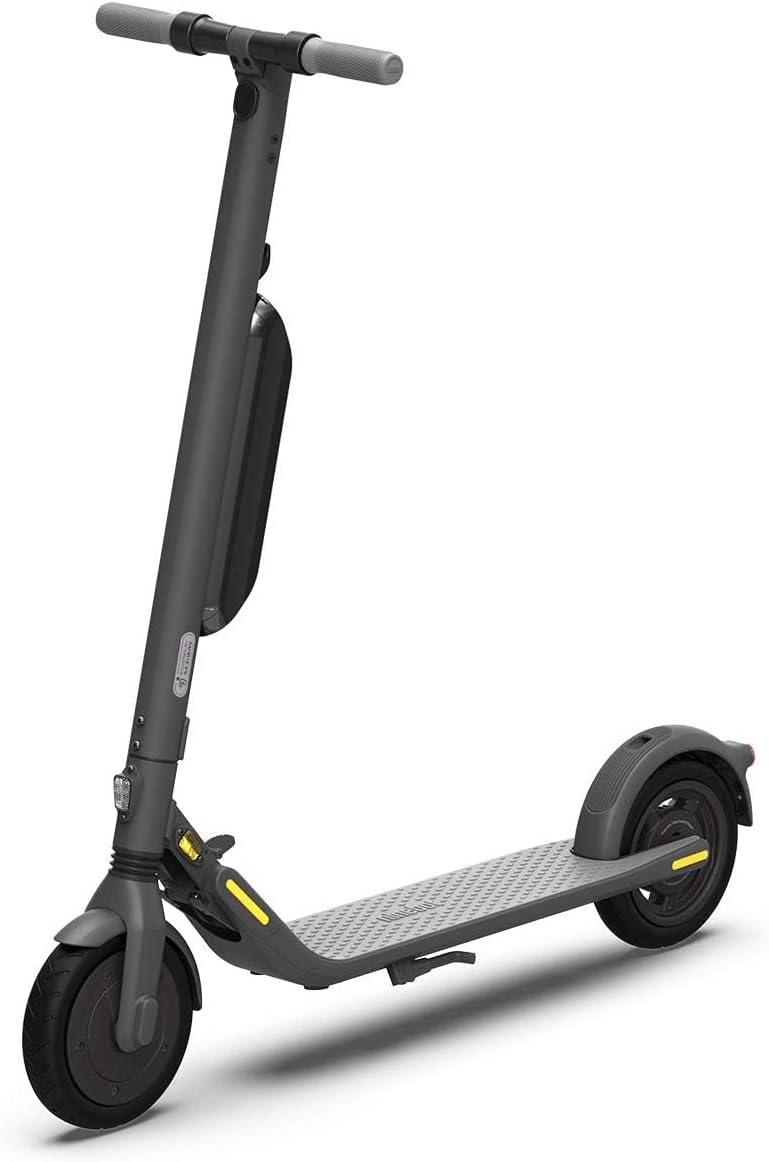 Segway Ninebot E22 E45 Electric Kick Scooter, Lightweight and Foldable, Upgraded Motor Power, Dark Grey Large