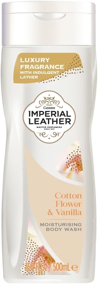 Imperial Leather Body Wash, Cotton Flower & Vanilla, 500ml