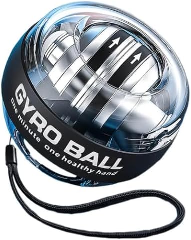 Self-Starting Wrist Gyro Ball Power Ball Trainer Ball Wrist Strengthening Device Forearm Exerciser Strengthen Arms Fingers Muscles birthday present