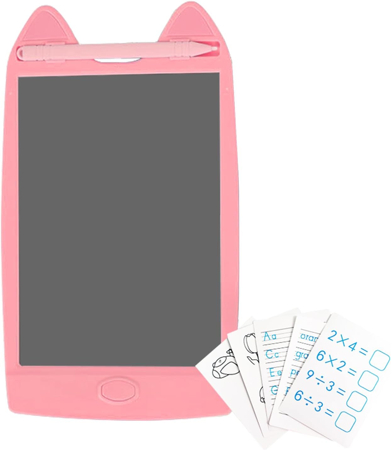 Kids Writing Tablet, Portable Clear Drawing Board, Development Toys, Magnetic & Felt Playboards For Learning, Beginners, Boys & Girls