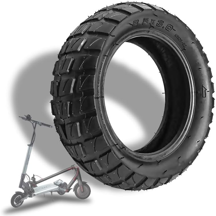 8.5 inch 8.5x3.0 Off-road Rubber Outer Tire Suitable for VSETT8/9 Zero 8/9 Kugookirin G2Pro Xiaomi M365/Pro Aovopro ES80 Dualtron Mini Electric Scooter | Wear-resistant Shock-resistant