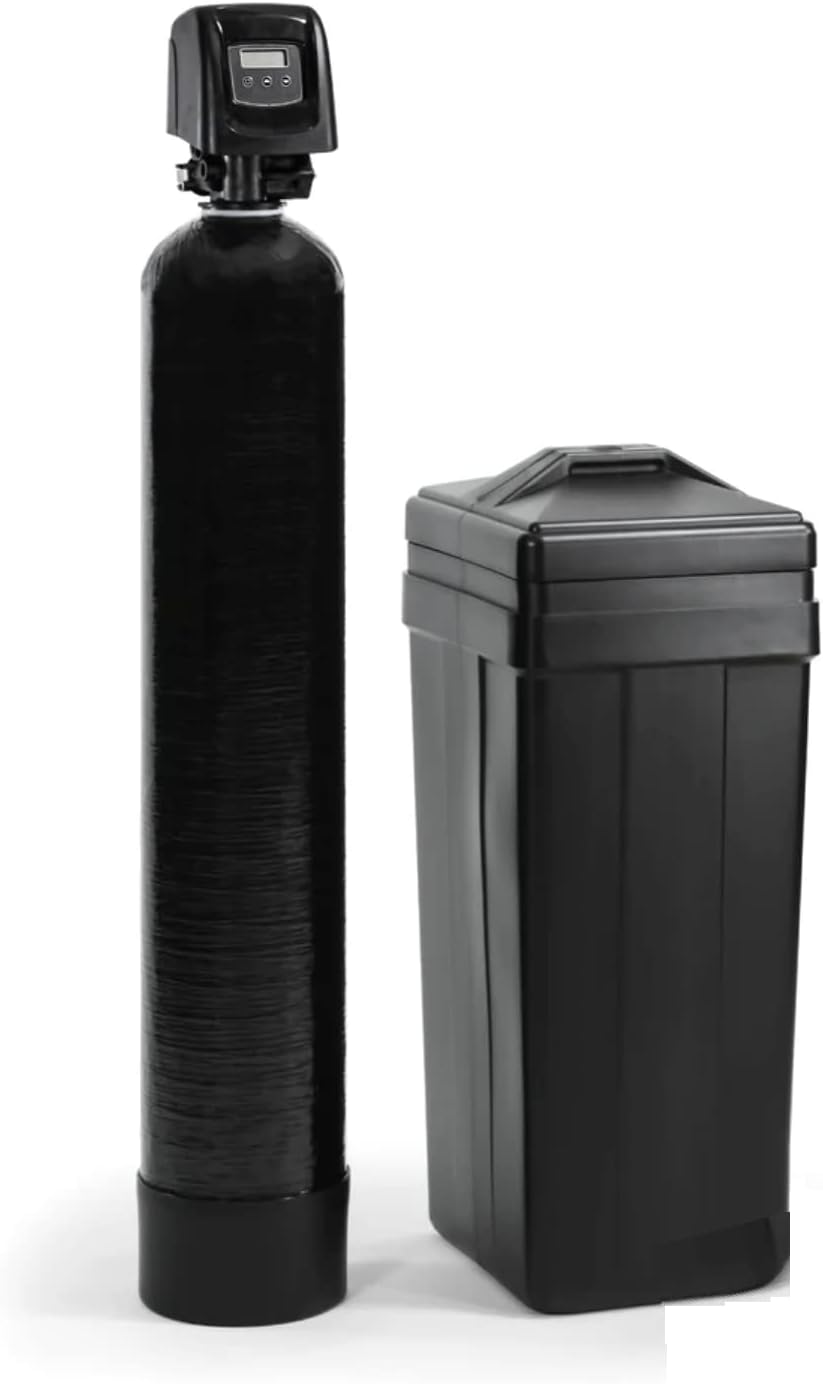 Fleck 5800SXT Whole House Water Softener 32,000 Grain, 9"x48" Tank, 1.0 Cubic Ft Softening Resin (3/4" Bypass) - Sold by Oceanic Water Systems