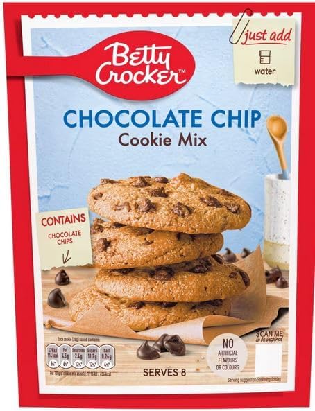 Chocolate Chip Cookie Mix, 200g, Indulge in the irresistible flavour of homemade chocolate chip cookies with this convenient mix that takes the guesswork out of baking.