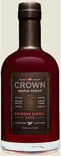 Crown Maple Syrup, Bourbon Barrell Aged, 12.7 Oz (Pack of 6)
