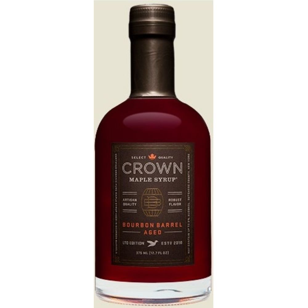 Crown Maple Syrup, Bourbon Barrell Aged, 12.7 Oz (Pack of 6)