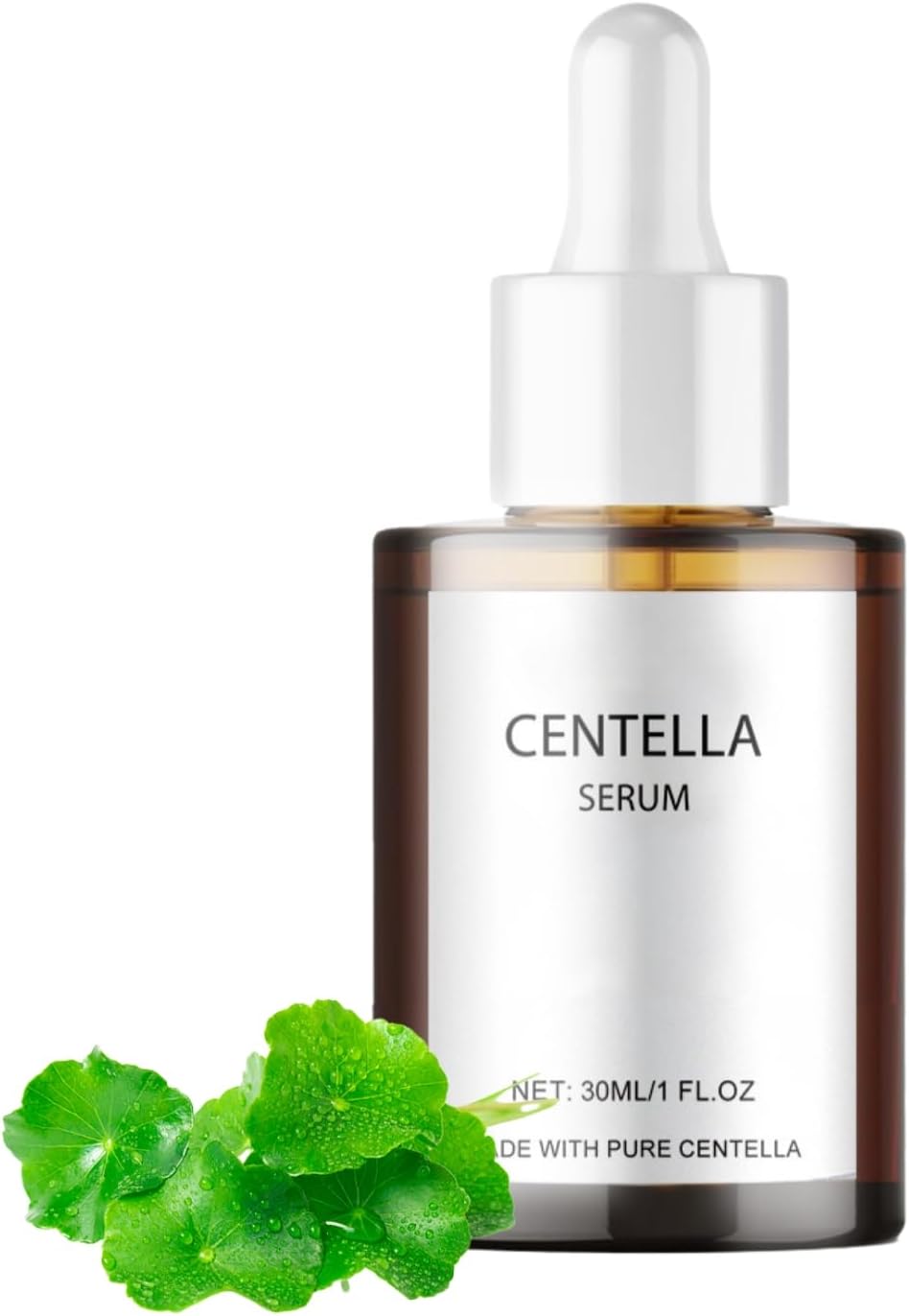 Centella Asiatica Hydrating Serum - Centella Face Serum with Hyaluronic Acid - Anti-Ageing & Anti-Wrinkles Face Serums for Women - Hyaluronic Acid Serums for Fa-ce - Calming & Soothing Serums Fa-ce