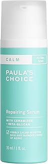 Paula’s Choice CALM Repairing Serum for Sensitive Skin, Calms + Soothes Redness, Lightweight Hydration with Hyaluronic Acid for All Skin Types, 1 Fl Oz