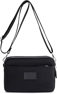 NOTAG Nylon Crossbody Purses Multipockets Shoulder Bags for Girls Daily Purses and Handbags Small Purse for Dog Walking