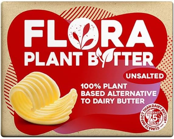 Flora Unsalted Block Butter Alternative 200g | Case of 12