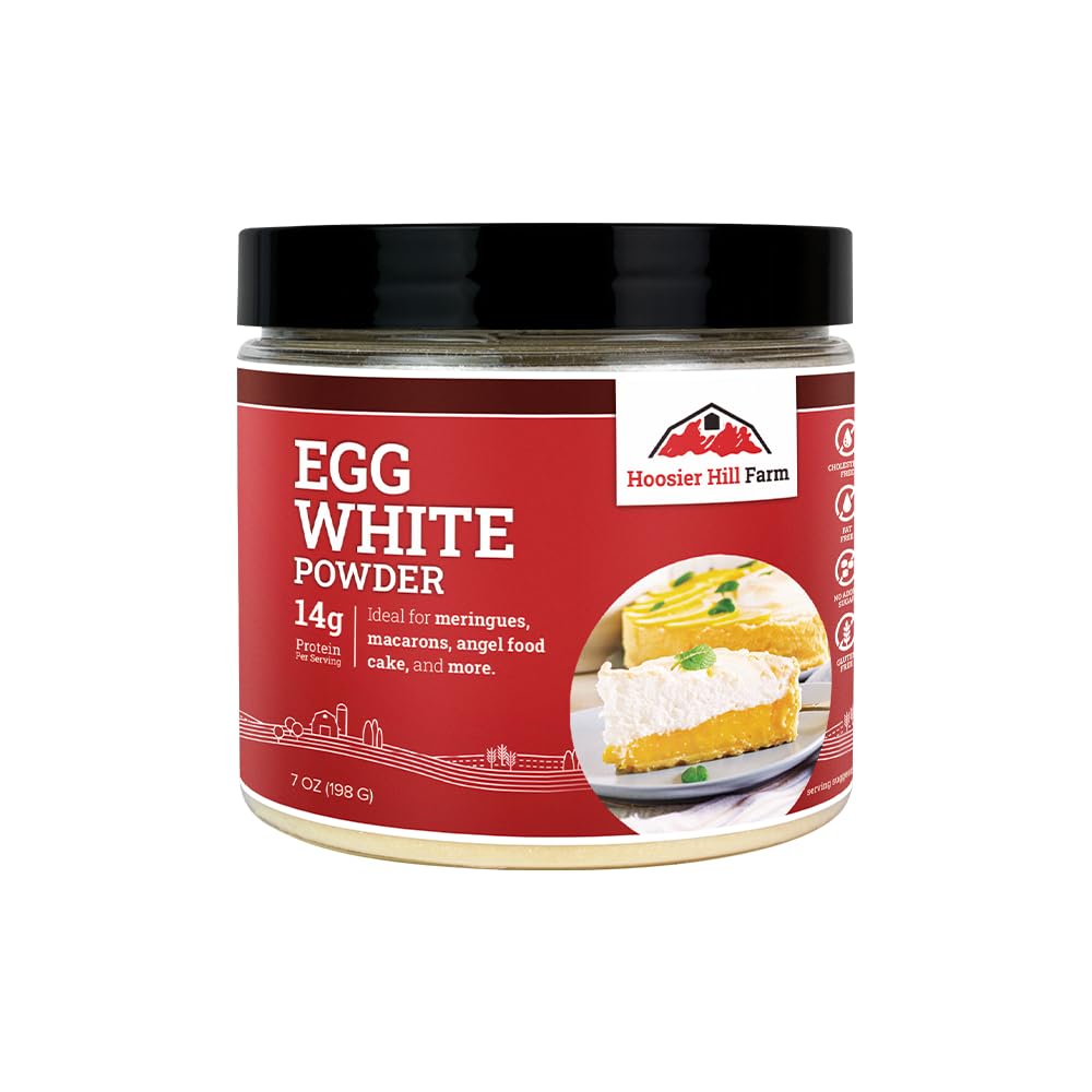 Hoosier Hill Farm Egg White Powder, 7oz (Pack of 1)