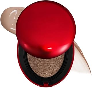 Red Super Fit Cushion Foundation, 72 Hours Lasting Coverage, Matte Finish, SPF40 PA++, Mask Shield, Waterproof & Sweatproof, Enriched Coverage for All Skin Types