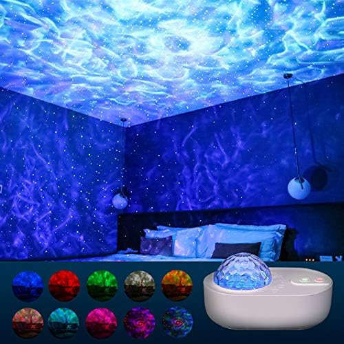 Sensory Hub Aurora Projector - USB Powered, 10 Colors, Calming Northern Lights Display, Bluetooth & Soothing Sounds for Sensory Rooms & Relaxation