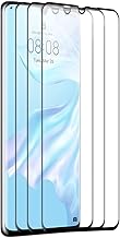 Replacement for P30 Pro Screen Protector, (3 Pack) 3D Curved Full Coverage Ultra-Thin Bubble-Free 9H Hardness Tempered Glass Protective Film for P30 Pro 6.5 inch