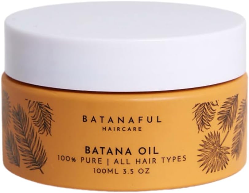 Batanaful's 100% Pure Batana Oil for Hair Growth, Dry Skin & Scalp, Hair Loss, Split Ends for Men and Women - 100ml