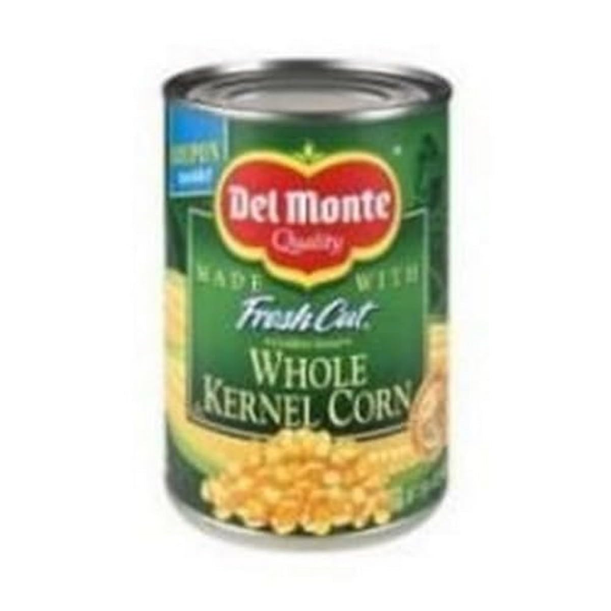 Del Monte Canned Fresh Cut Golden Sweet Whole Kernel Corn No Salt Added, 8.75-Ounce (Pack of 12), Packaging may vary