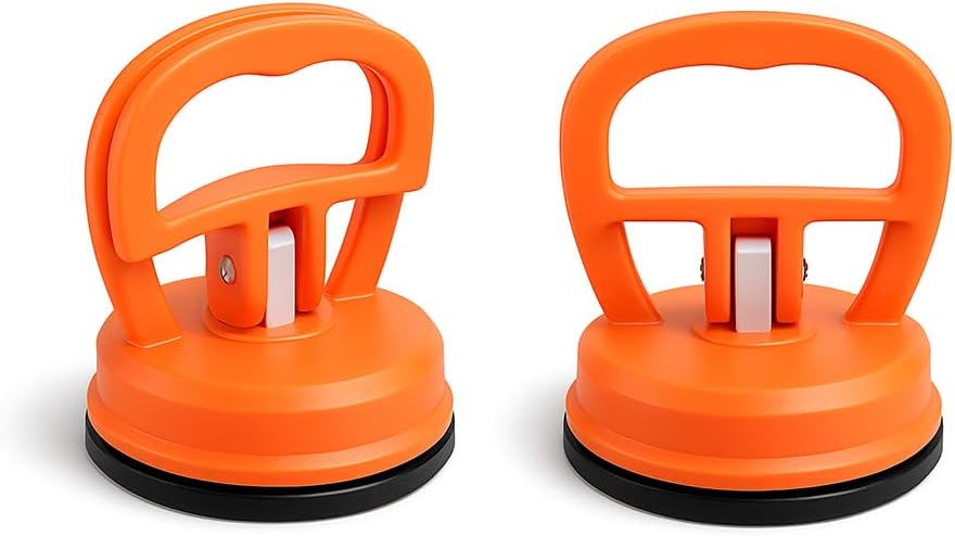 Dent Puller,2PCS Compact Dent Remover Tool for Car Dent Repair Kit, Glass, Tiles & Object Moving, Lightweight Suction Cup for Auto Body Repair