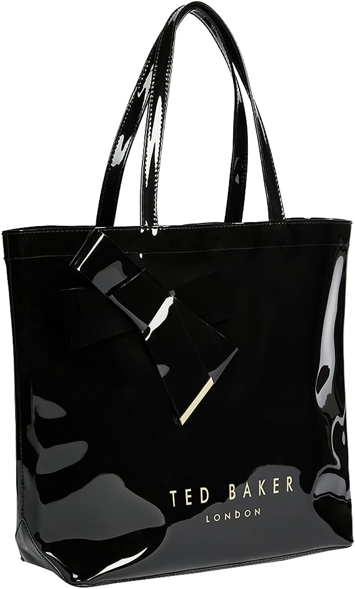 Ted Baker Women's Nicon Vinyl Bow Shopper, One Size