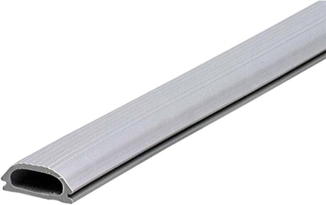 M-D Building Products 13524 1-1/4 in. x 3/4 in. x 36 in. Gray Vinyl Replacement Insert for Adjustable Aluminum Threshold