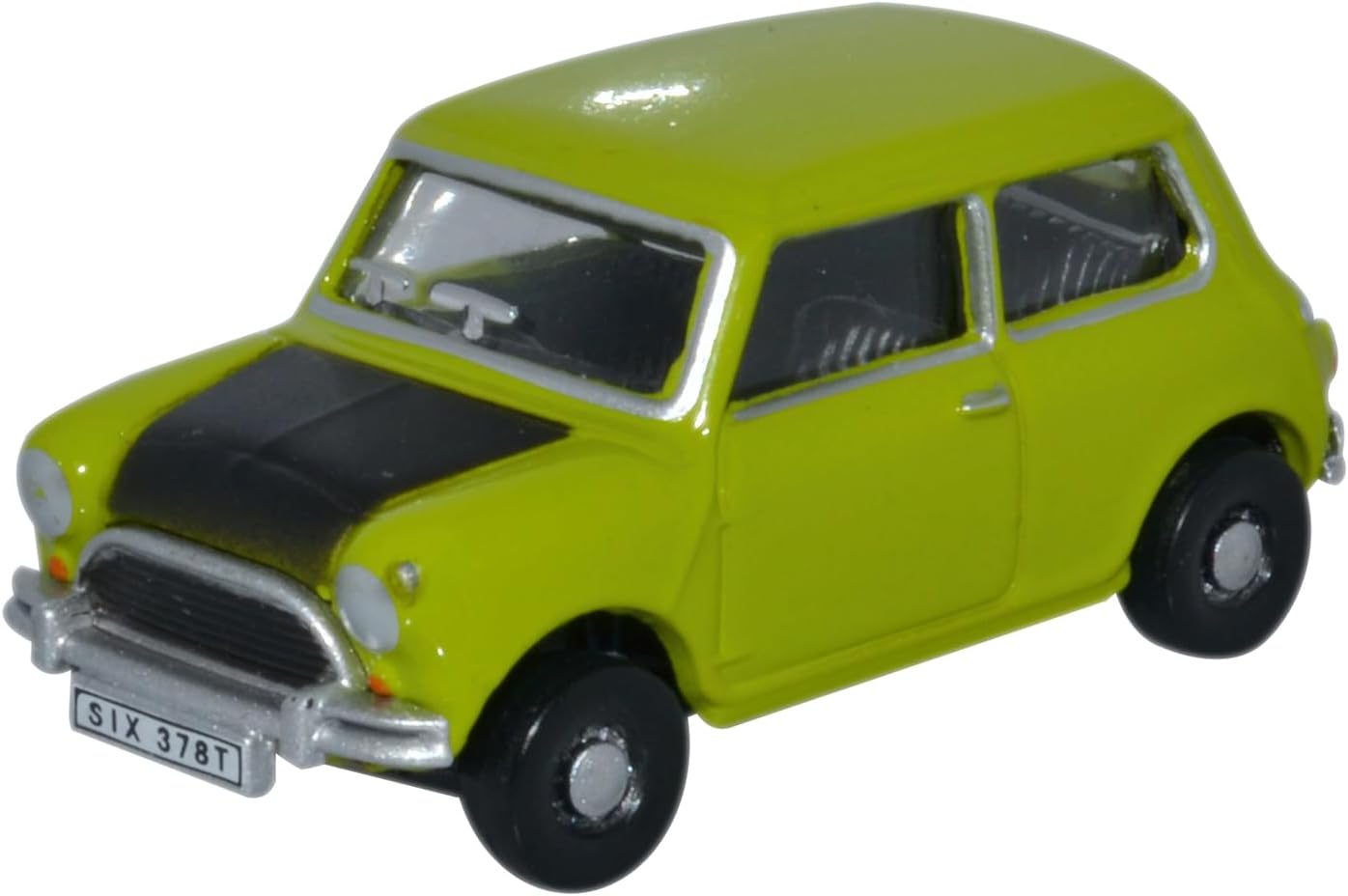 Oxford Diecast 76MN005 Classic Mini Lime Green