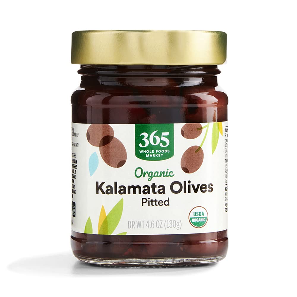 365 by Whole Foods Market, Organic Pitted Kalamata Olives, 4.6 OZ