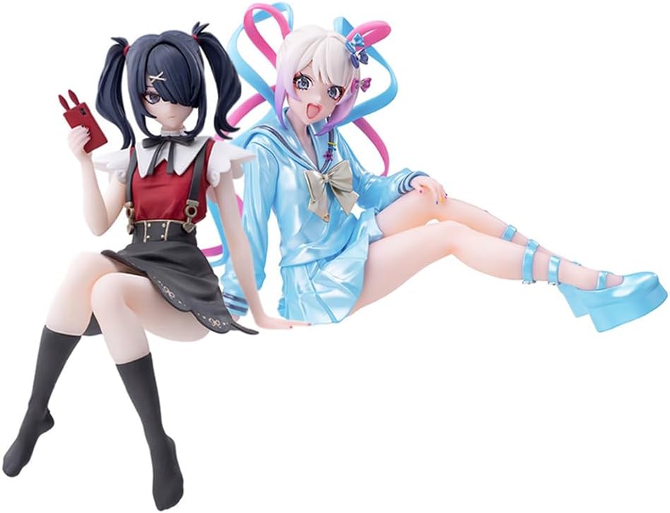 Anjinguang KAngel Ame-chan Anime Illustration Figure Girl Sitting Figurine Desktop Ornaments Collections