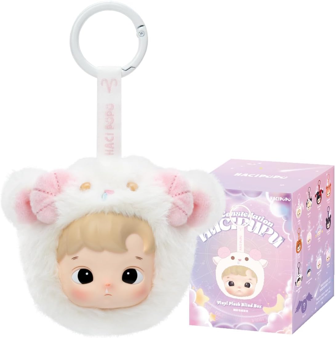 POP MART HACIPUPU The Constellation Series-Vinyl Plush Figures 1Box Premium Design Gifts for Women Fan-Favorite Collectible Chic Art Toy Action Figure