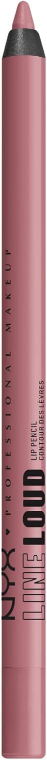 NYX Professional Makeup Matte Lip Liner, Transfer-, Fade- and Smudge-proof, Long-lasting, Line Loud, 13 Fierce Flirt