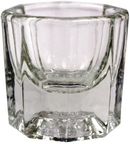 Julienne Eyelash and Eyebrow Tint Mixing Dappen Glass Dish