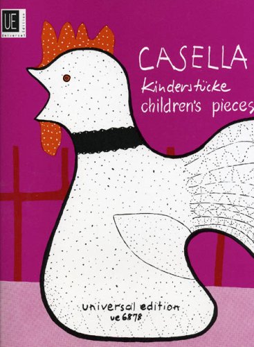 11 Children?s Pieces Edition for Piano by Alfredo Casella