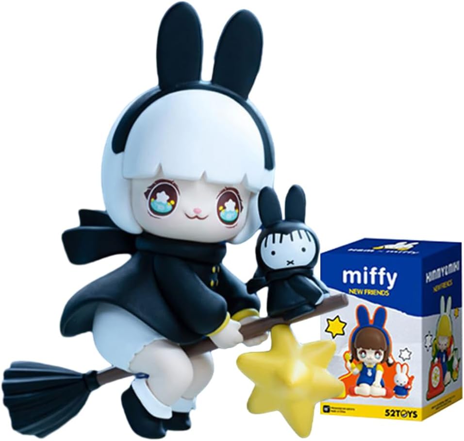 Aven Rabbit Kimmy&Miki New Friends Series Blind Box Action Figures Mystery Box Cute Random Toys Birthday Gift Christmas Collectible Toy for Desktop Ornaments, 1PC