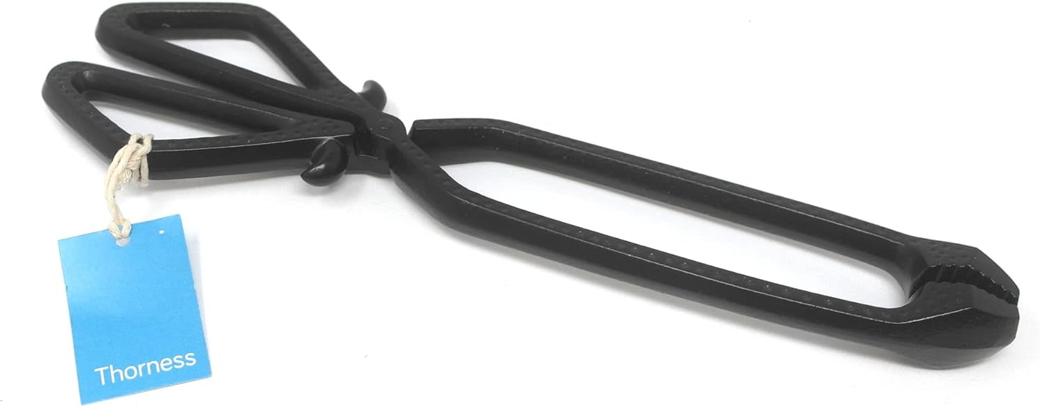 Heavy-Duty Cast-Iron Log Coal Tongs | Fireside | Fireplace | Chimenea | Firepit | Pizza Oven | Indoor Fire | Outdoor Fire | Coal Poker | Coal Tong | Log Burner |Log Tongues |Fireplace Tongs