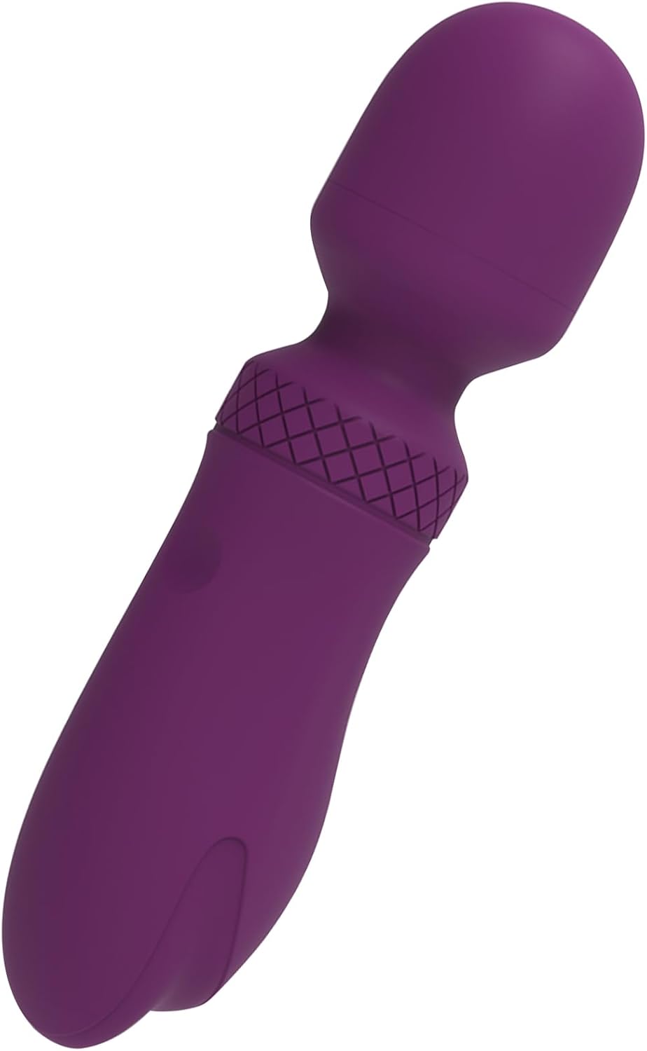 Manual Back Massagers Small Handheld Massager with 10 Modes, Personal Handheld Massager for Neck Back Body（Purple）