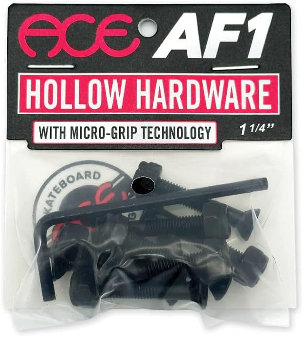 Skateboard Hardware Hollow Gripper Bolts - Allen Head - Choose Size