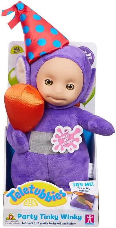FAHAAM Party Teletubbies Talking Plush Toy (31.5 x 13.3 x 11cm)