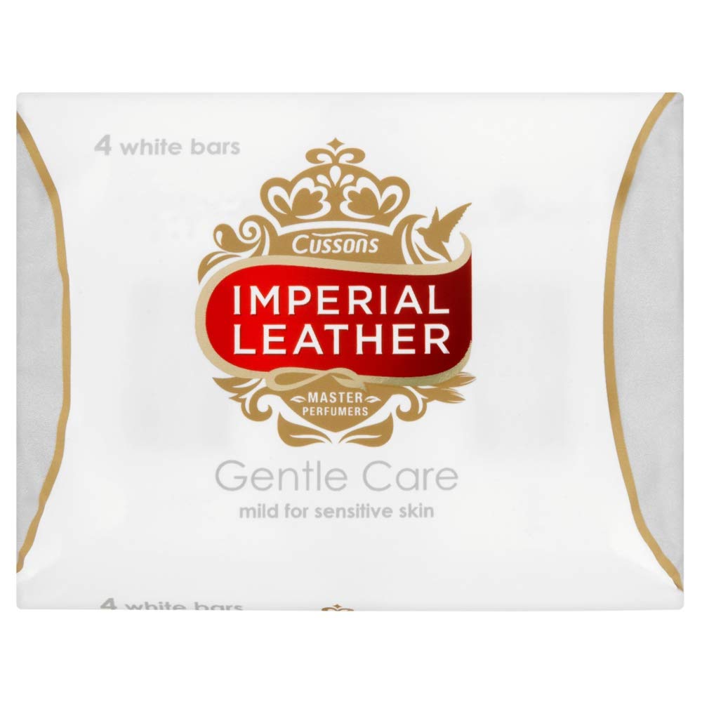 Imperial Leather Gentle Care Mild Soap for Sensitive Skin 4 x 100g by Imperial Leather