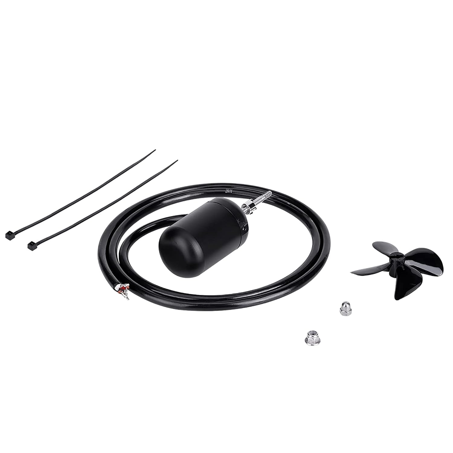 Alomejor Waterproof Motor Waterproof Motor Underwater Thruster, RC Thruster Remote & App Controlled Vehicle Parts