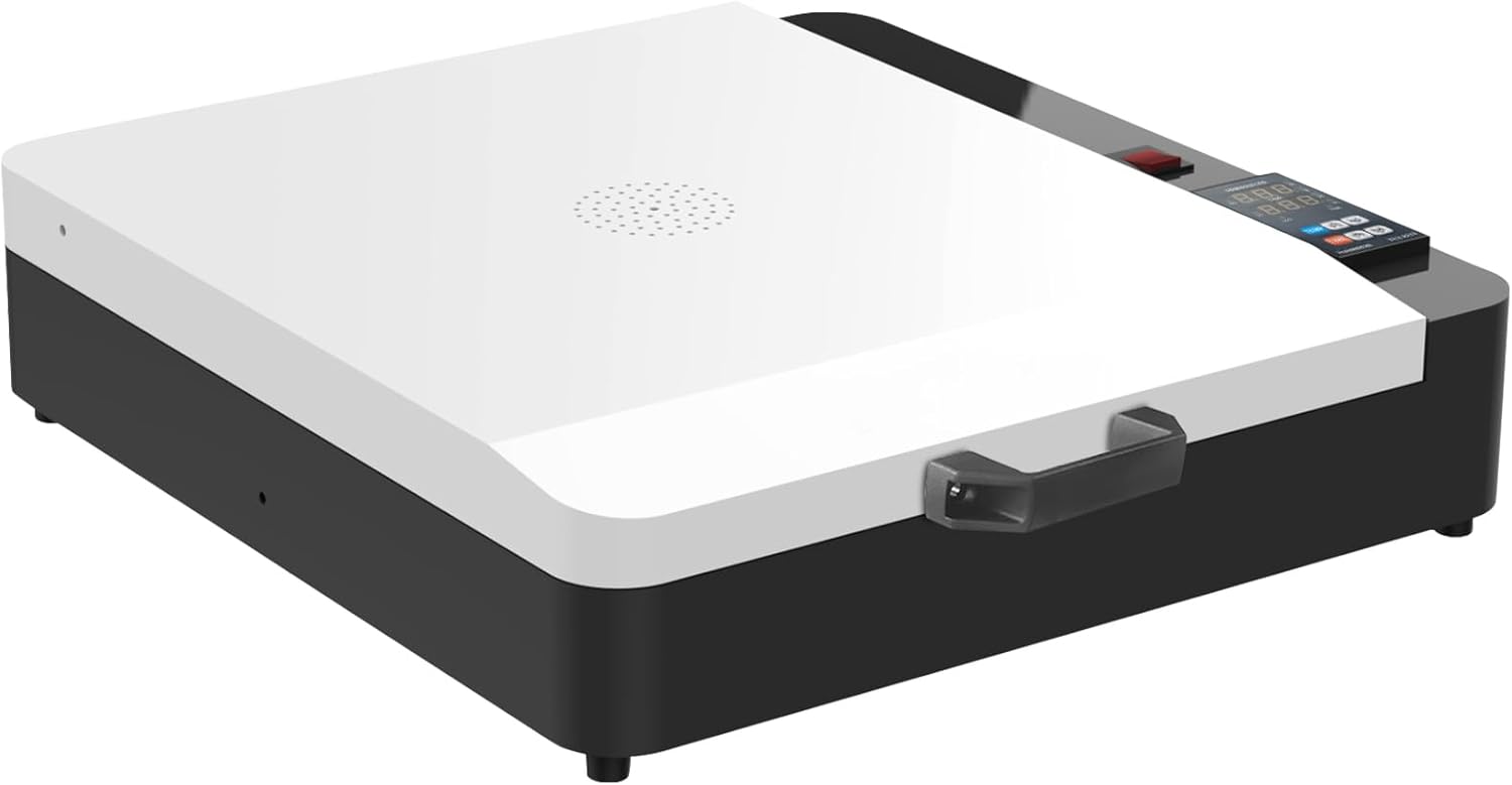 DTF Oven, A3 A4 A5 DTF Curing Oven，DTF Oven Dryer Transfer Film with Temperature and Time Control for Heat Transfer Printing DTF Power