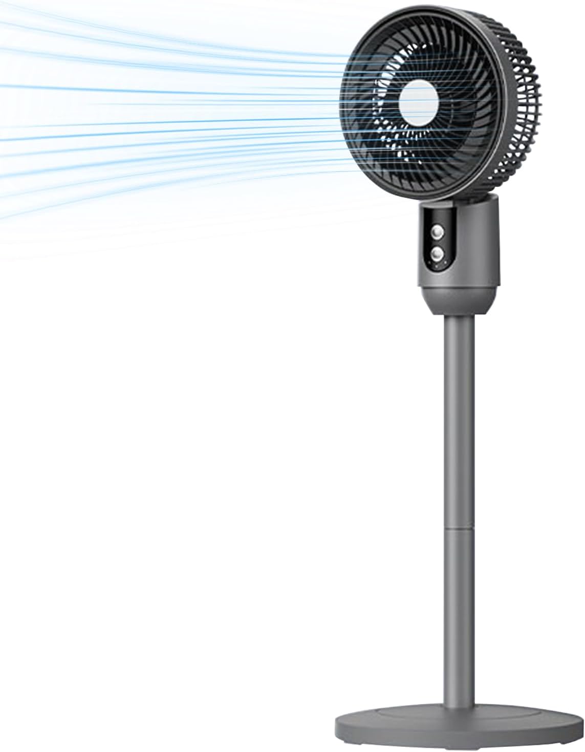 Oscillating Fan - High Power Pedestal Fan | Quiet Cooling, 3 Speed Oscillating Air Circulator with Powerful Airflow for Indoor