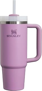 Stanley Quencher H2.0 Tumbler with Handle and Straw 30 oz | Flowstate 3-Position Lid | Cup Holder Compatible for Travel | Insulated Stainless Steel Cup | BPA-Free | Lilac