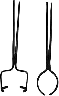 4KG-8Kg Crucible Tongs Set for Melting Metal, Foundry Casting Tools Lifting and Pouring Tongs - 19inches
