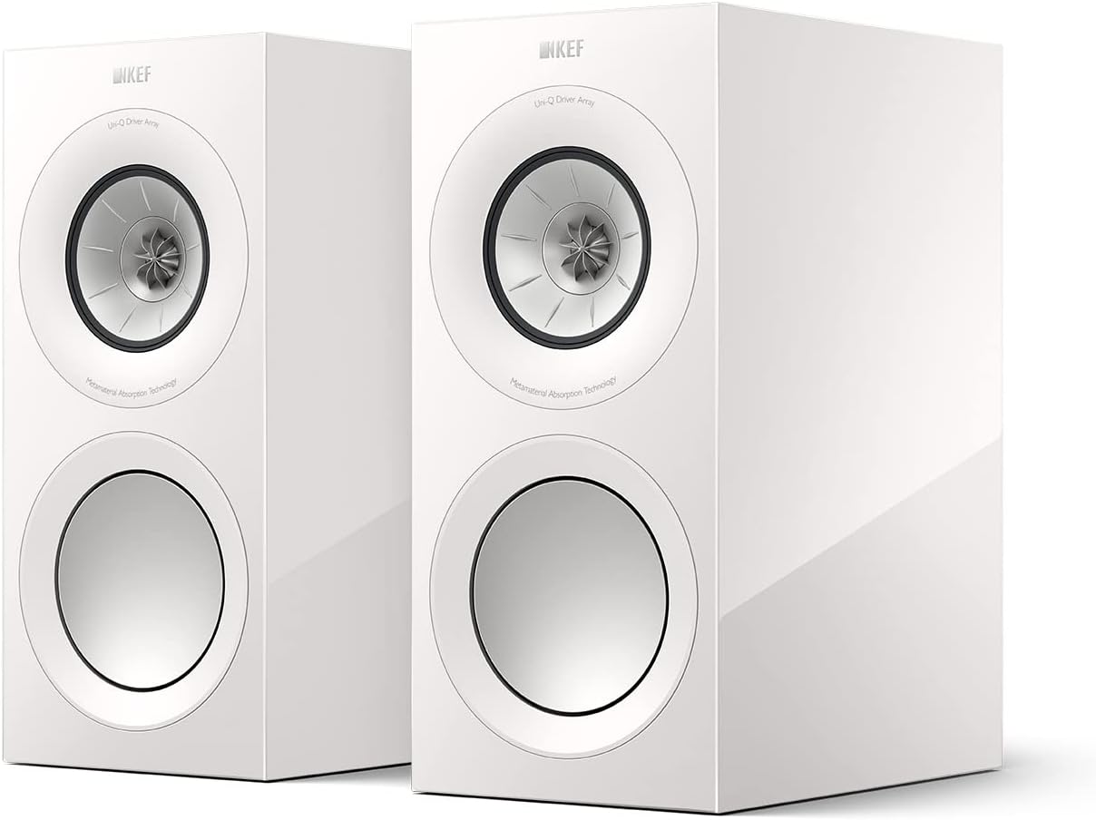 KEF R3 Meta (White Gloss, Pair)