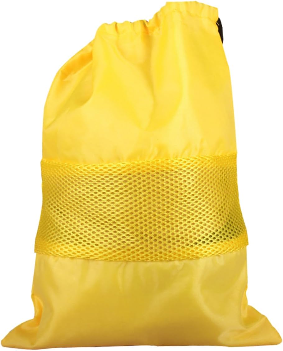 CALLARON 2pcs Fruit Protection Package Banana Storage Bag Fruit Storage Bag Drawstring Bag Fresh-care Storage Bag Yellow