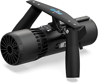 OMPHOBBY Edge K5 Underwater Scooter 50M Waterproof, Portable Carry by Air, Ideal for Snorkeling, Scuba Diving and Pools, 60-Minute Runtime, 3-Speed Control Sea Scooters