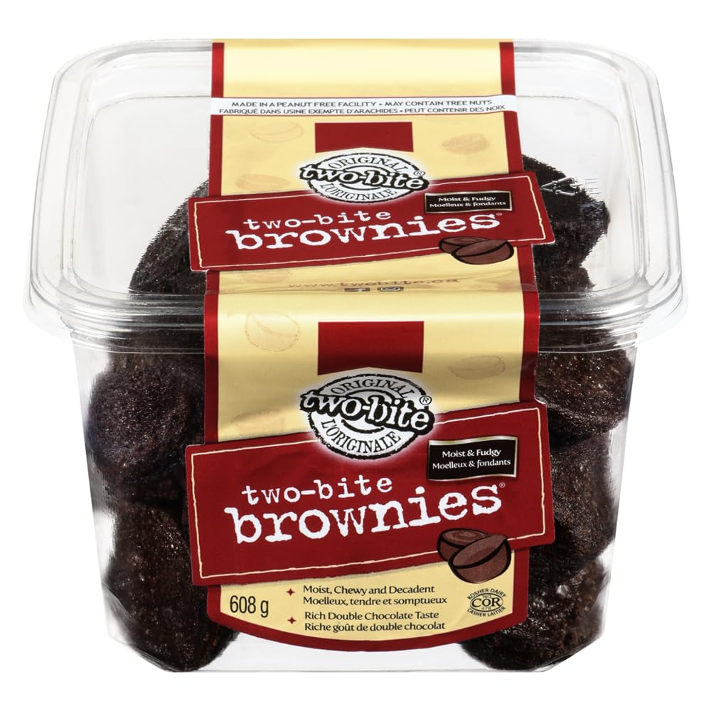 Original Two-Bite Brownies, 608g/1.3 lbs