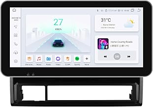 10.33-inch Android 12 Car Radio Stereo for Toyota Tacoma Hilux 2005-2015 with Carplay Android Auto, 8-core GPS car Navigation Screen Support Bluetooth/WiFi/FM/USB/DSP/SWC/Rear Camera Input