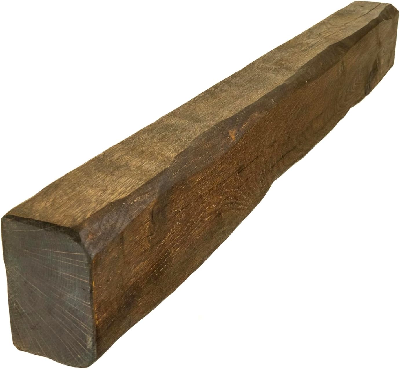 oakleys oak Genuine Solid Oak Beams for Fireplaces- Oak Floating Shelf for Home Decor- Rustic Shelves to Decorative Logs for Fireplace- Lightly Worked- Beam Size(90x15x10) Cm