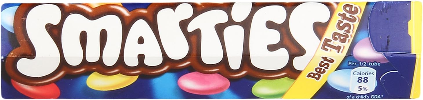 Smarties Hexatube (Pack of 24)