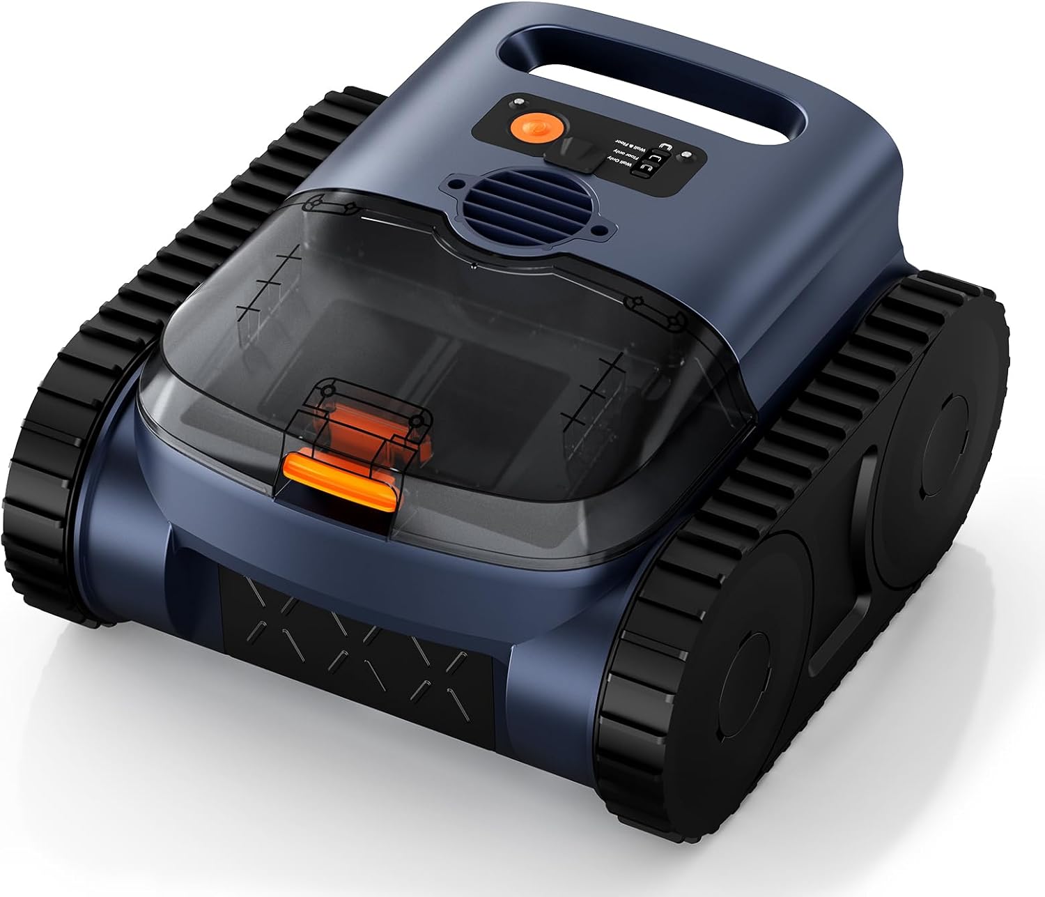 Cordless Pool Vacuum for Inground Pools: Robotic Pool Cleaner with Floor/Wall Climbing/Waterline Cleaning, Dual-Motor System Powerful Suction, 180-Min Runtime for Pools up to 2100 Sq.Ft