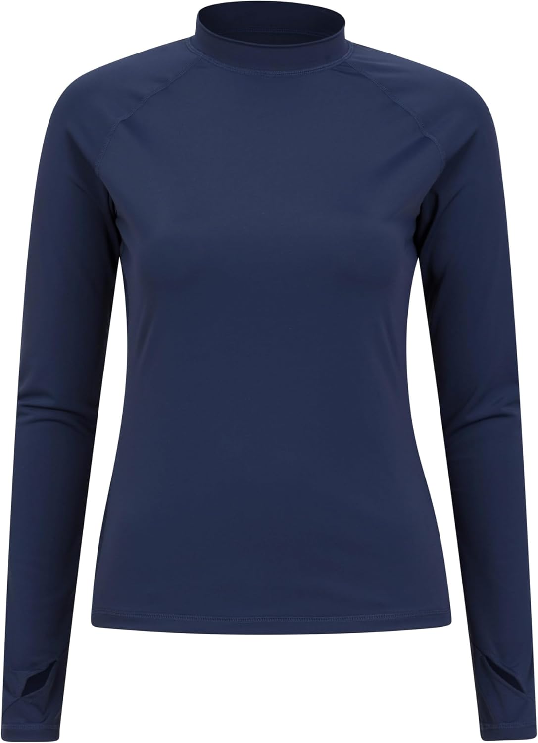 Mountain Warehouse Womens Long Sleeve Rash Vest - SPF50+ Sun Protection Ladies Rash Guard, Quick Drying Rash Top, Flat Seams, Stretchable - for Swimming,