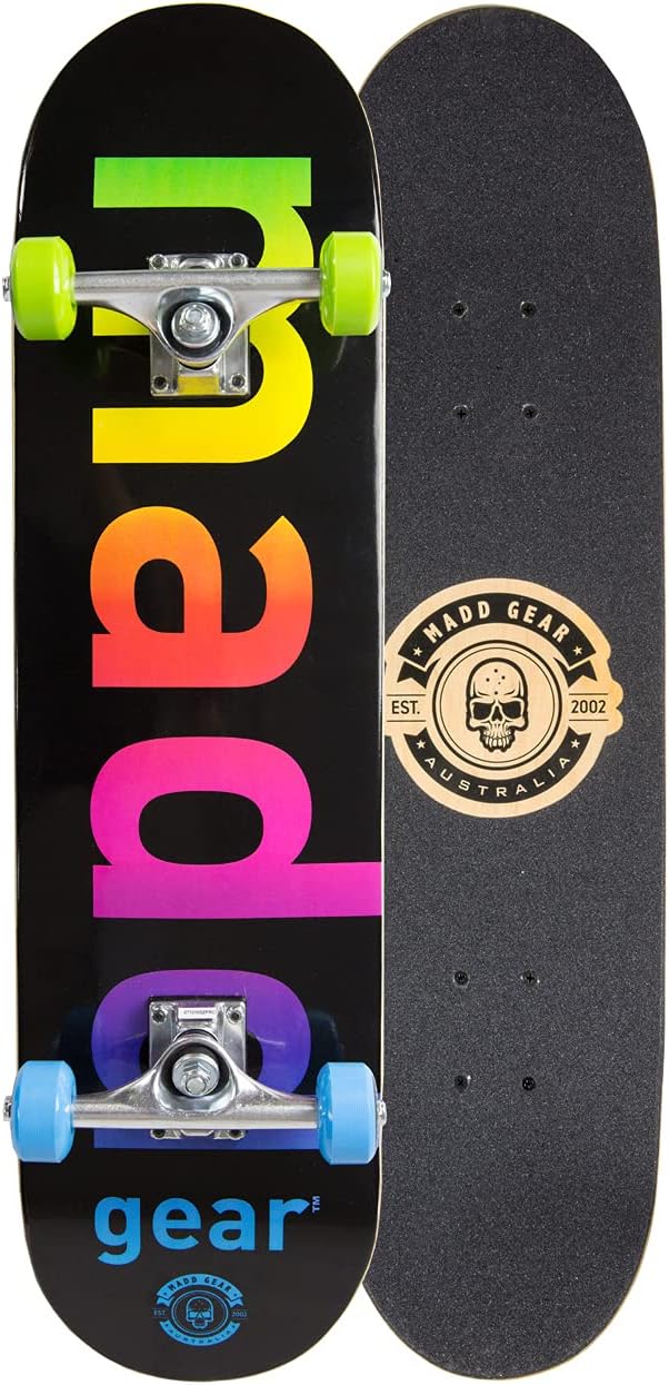 Madd Gear Pro Series Beginner Complete Skateboards, 31 x 8 (Gradient)